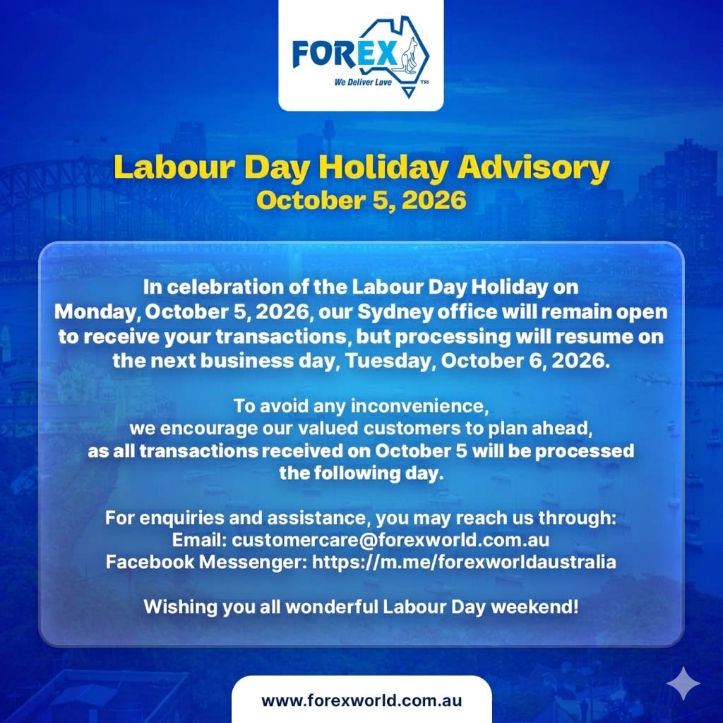 Labour Day Holiday Advisory October 5, 2026
